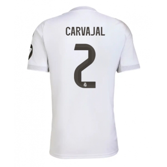 Billige Fotballdrakt Real Madrid Daniel Carvajal #2 Replika Hjemmedrakt 2025-26 Kortermet